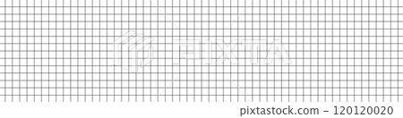 Square grid paper background with notebook lines. White sheet pattern for math and school notepads. Flat vector illustration isolated 120120020