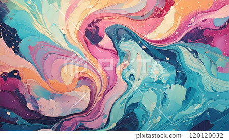 Mixed paint texture 02 120120032