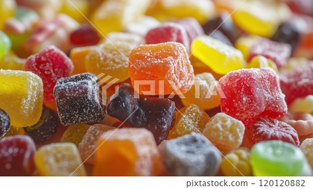 sweet jelly candy. sweet mix of sweet jelly sweet jelly candy. sweet mix of sweet jelly 120120882
