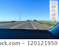 Driving on the Helio Serejo bridge, over the Parana river 120121950