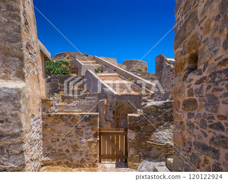 Venetian Ruins (Spinalonga, Crete, Greece) 120122924