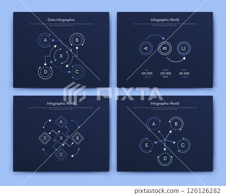 Vector graphics infographics with mobile phone. Template for creating mobile applications, workflow layout, diagram, banner, web design, business reports 120126282