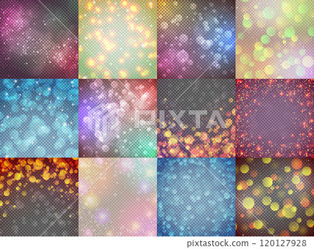 Beautiful colorful blurred backgrounds set 120127928