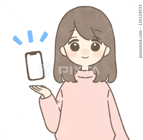 智能手機和女人 120129533