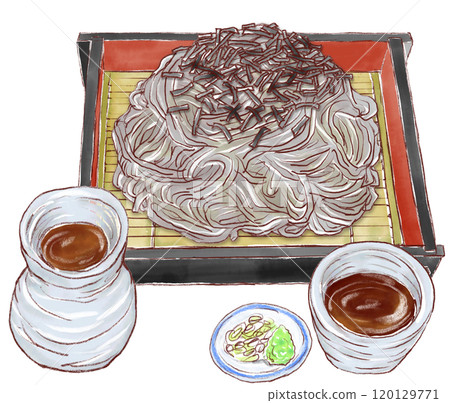 鮭魚蕎麥麵_蕎麥麵湯 120129771