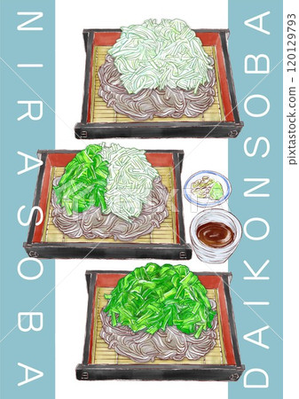 蘿蔔蕎麥麵_韭菜蘿蔔蕎麥麵_韭菜蕎麥麵_背景帶_羅馬字符號 蘿蔔蕎麥麵_韭菜蘿蔔蕎麥麵_韭菜蕎麥麵_背景帶_羅馬字符號 120129793