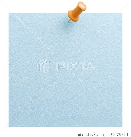 3D background material_thumbtack_paper_light blue 120129813