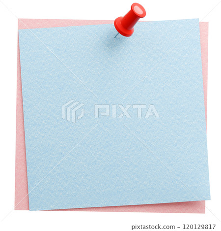 3D background material_thumbtack_paper_light blue 3D background material_thumbtack_paper_light blue 120129817