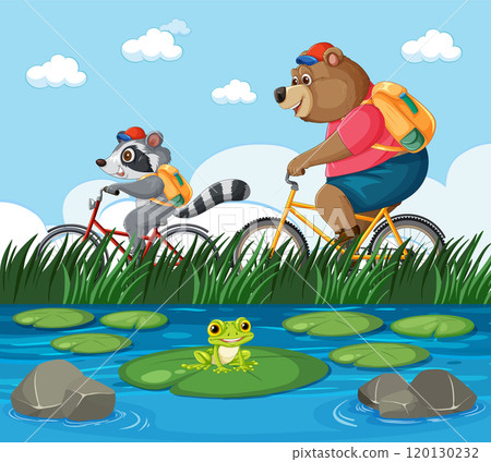 Biking Adventure with Forest Friends Biking Adventure with Forest Friends 120130232