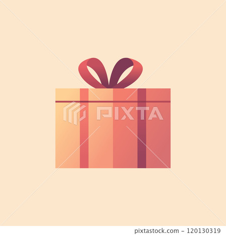 Gift box cartoon illustration 120130319