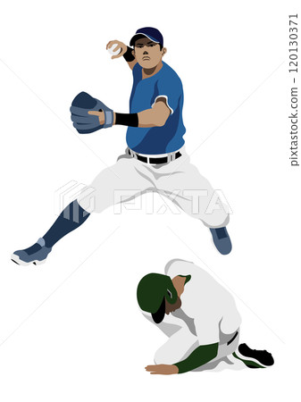 Baseball player "fielder" 120130371