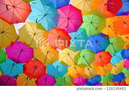 Colorful umbrellas - Umbrella Sky Project (Agueda, Portugal) Colorful umbrellas - Umbrella Sky Project (Agueda, Portugal) 120130481