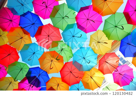 彩色雨傘 Umbrella Sky Project（阿格達/葡萄牙） 120130482