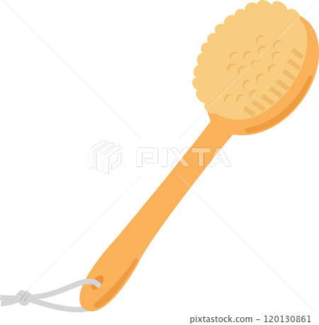 Body brush with handle Body brush with handle 120130861