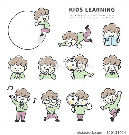 可愛的男孩插圖集 120131024