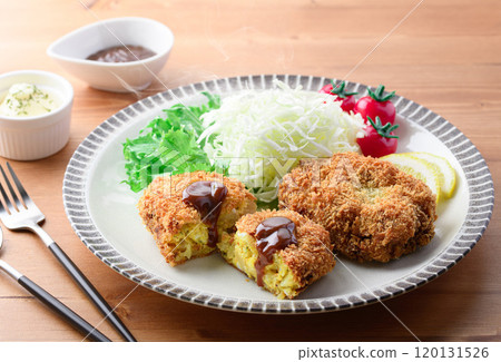炸肉餅（地瓜炸肉餅） 120131526