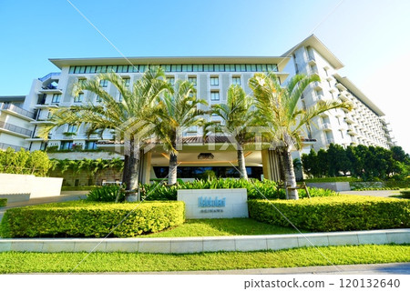 Stylish hotel exterior Stylish hotel exterior 120132640