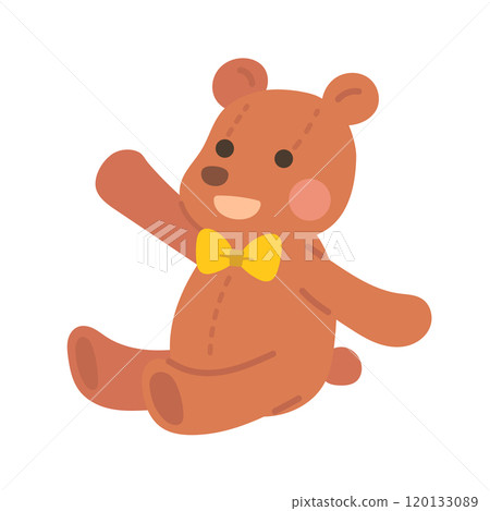 泰迪熊插畫 泰迪熊 120133089