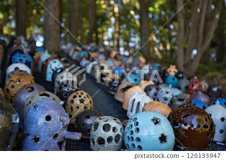 Colorful Ceramic Candles - Autumn at Echizen Pottery Village Colorful Ceramic Candles - Autumn at Echizen Pottery Village 120133947