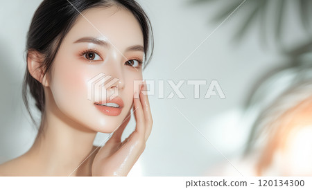 Asian women's beauty image (skin care, body care, beauty salon) Asian women's beauty image (skin care, body care, beauty salon) 120134300