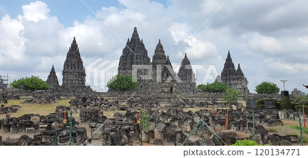 Prambanan Temple Complex in Yogyakarta Central Java Indonesia 120134771