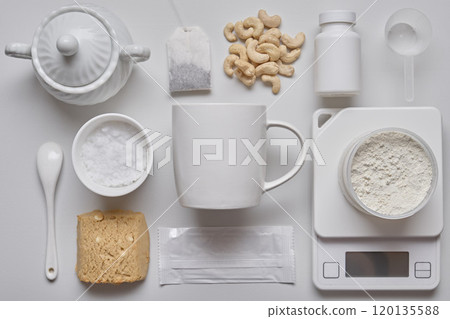 Mug on white background 120135588