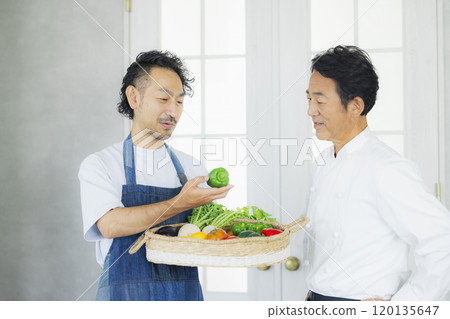 向餐廳運送食材的生產商 120135647