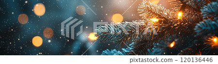 background, lights, decorations 120136446