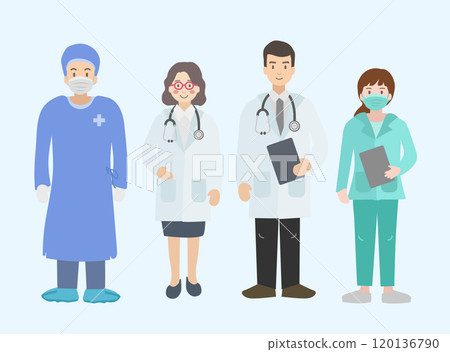 Doctors and nurses. Doctors and nurses. 120136790