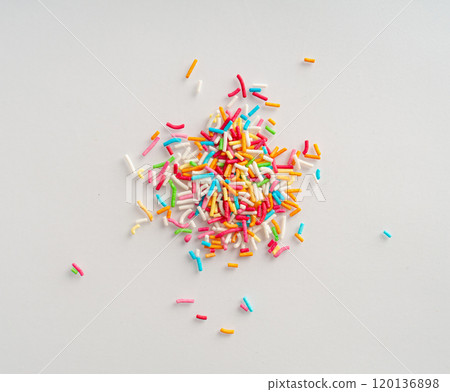 Candy Sprinkle, Donut Rainbow Sprinkles, Sweet Color Glaze, Small Vermicelli 120136898