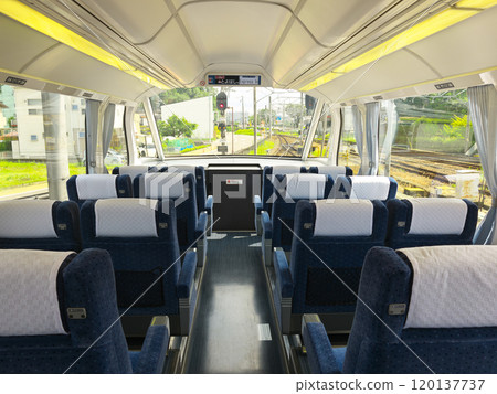 Inside the Meitetsu Panorama Super train Inside the Meitetsu Panorama Super train 120137737
