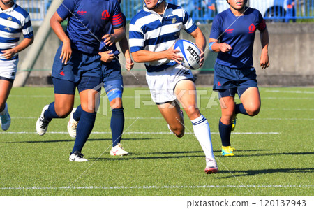 rugby, high school rugby 120137943