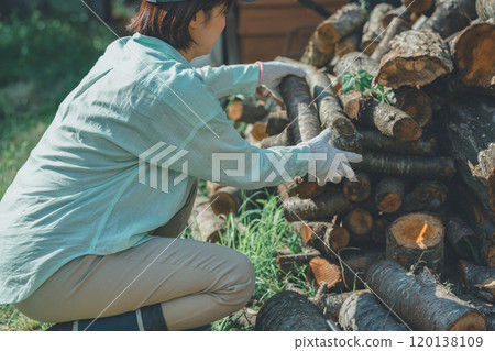 製作柴火 120138109