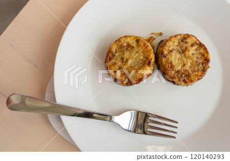 Broccoli Casserole, Vegetable Gratin, Baked Broccoli with Potatoes 120140293