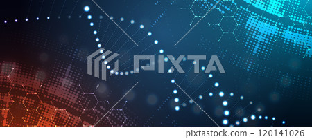 Abstract DNA molecule technology Abstract DNA molecule technology 120141026