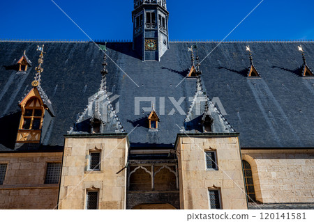 Hospices de Beaune, Burgundy, France, exteriors 120141581