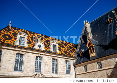 Hospices de Beaune, Burgundy, France, exteriors 120141582