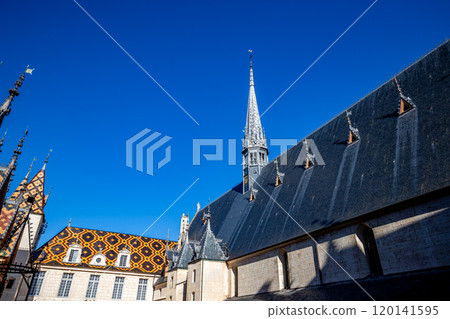 Hospices de Beaune, Burgundy, France, exteriors 120141595
