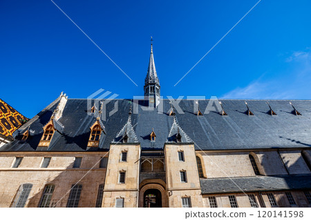 Hospices de Beaune, Burgundy, France, exteriors 120141598