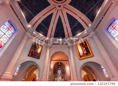 church of saint-louis, fontainebleau, France 120141799