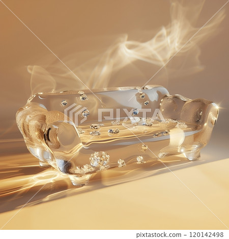 透明沙發 120142498