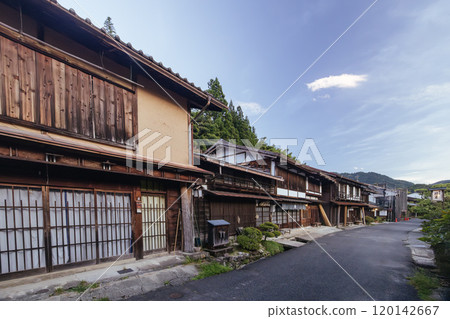Tsumago at Dusk in Japan 120142667