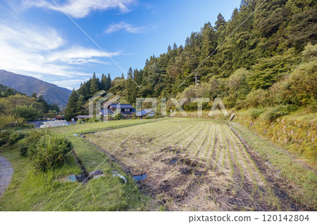 Tsumago at Dusk in Japan Tsumago at Dusk in Japan 120142804