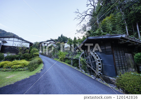 Nakasendo Trail Landscape in Japan 120142816