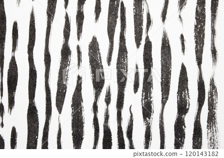 Thick Ink Pen Black Lines on White Background Zebra Skin Barcode Shapes Thick Ink Pen Black Lines on White Background Zebra Skin Barcode Shapes 120143182