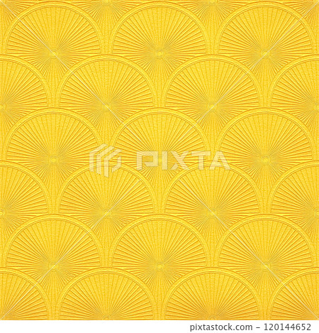 Japanese paper texture pattern image material - gold 120144652