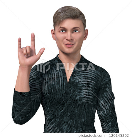ASL sign I love you 120145202