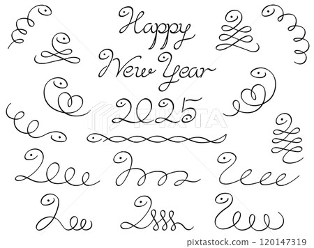 蛇年新年書法線條擺飾套裝 蛇年新年書法線條擺飾套裝 120147319