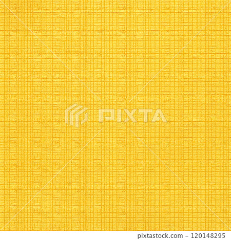 Image material of Japanese paper texture: Checkered pattern, gold Image material of Japanese paper texture: Checkered pattern, gold 120148295