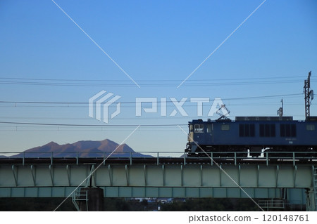 黃昏時分,Rapid Gunma Fin4 被 EF64-1053 拖過利根川_2024 年 11 月 9 日拍攝 黃昏時分,Rapid Gunma Fin4 被 EF64-1053 拖過利根川_2024 年 11 月 9 日拍攝 120148761